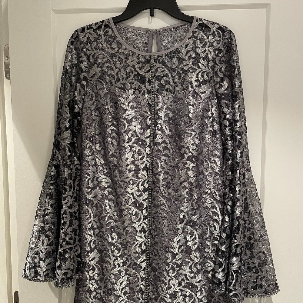Lace Silver dress